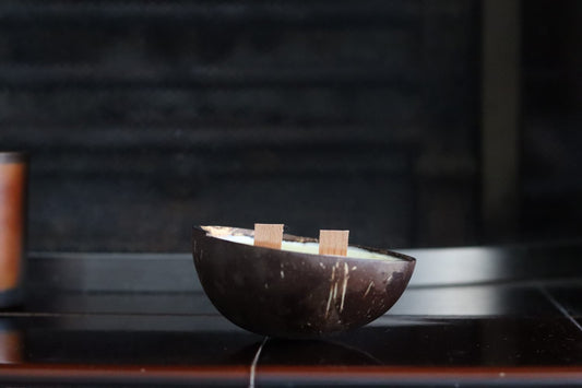Coconut Shell Candle –  390g Approx.